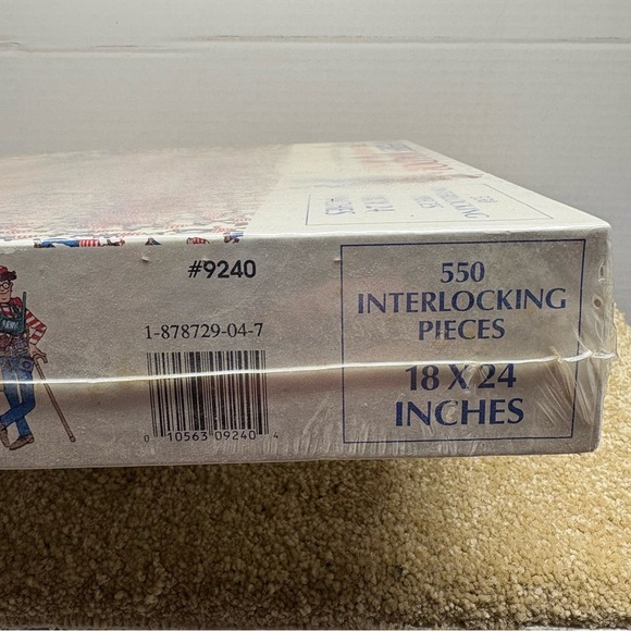 Vintage 1990 Where’s WALDO? The Land Of Waldos PUZZLE 550 Pieces 18 x 24 -Sealed - Picture 4 of 4